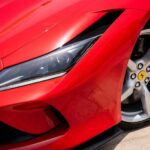 Red Ferrari F8 Tributo Spyder 2021