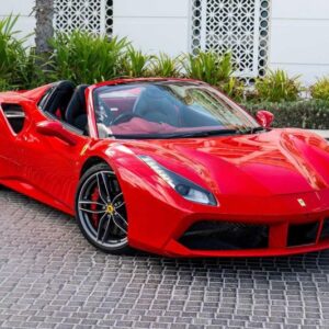 Red Ferrari 488 2019