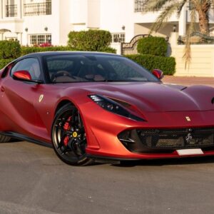 Red Ferrari 812 Superfast 2019