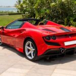Red Ferrari F8 Tributo Spyder 2021