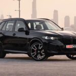 black BMW X5 2024