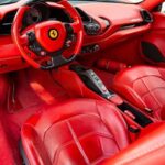 Red Ferrari 488 2017