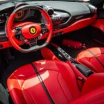 Red Ferrari F8 Tributo Coupe 2021