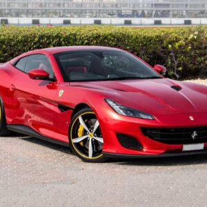 Red Ferrari Portofino 2020