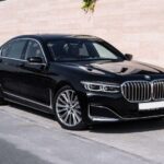 Black BMW 7 Series 2021