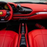 Red Ferrari F8 Tributo 2022