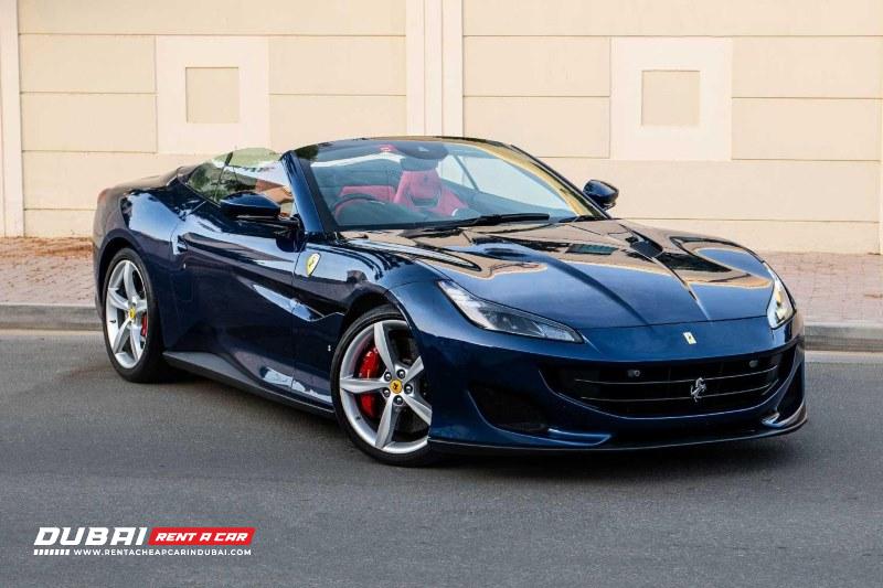 Blue Ferrari Portofino 2020