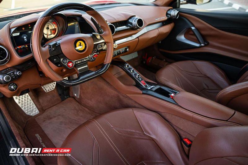 Red Ferrari 812 Superfast 2019