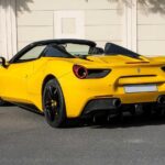 Yellow Ferrari 488 2019