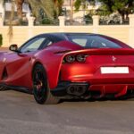 Red Ferrari 812 Superfast 2019