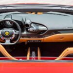 Red Ferrari F8 Tributo Spyder 2021