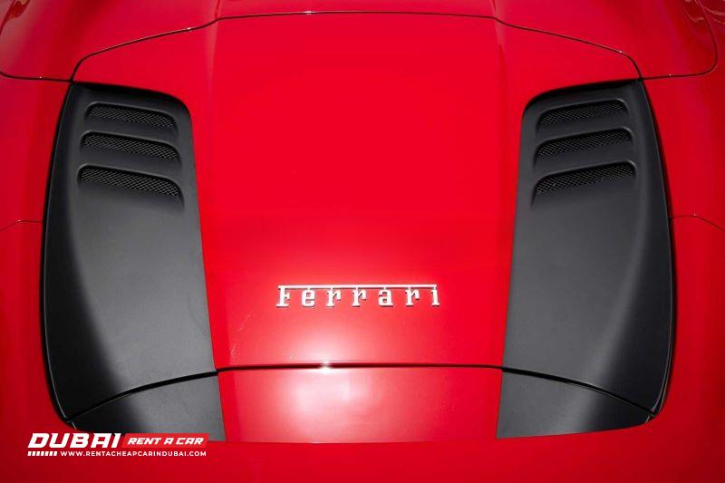 Red Ferrari F8 Tributo Spyder 2021