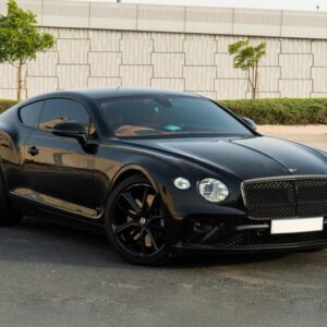 Black Bentley Continental GT 2022