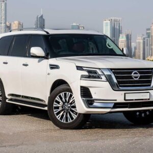 White Nissan Patrol 2021