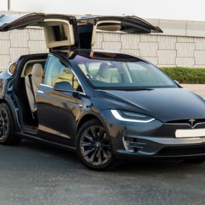 Grey Tesla Model X 2021