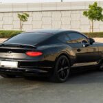Black Bentley Continental GT 2022