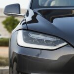 Grey Tesla Model X 2021