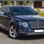 Blue Bentley Bentayga 2020