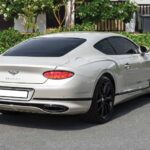 Silver Bentley Continental GT 2021