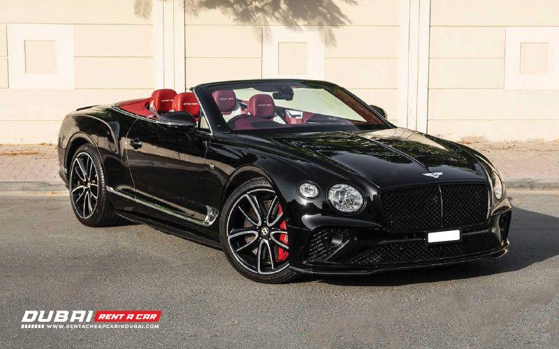 Black Bentley Continental GT 2020