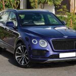 Purple Bentley Bentayga 2020