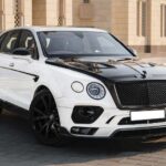 White unique-mansory Bentley Bentayga 2020