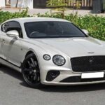 Silver Bentley Continental GT 2021