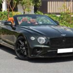 Green Bentley Continental GT 2021