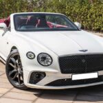 White Bentley Continental GT 2021