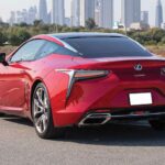 Red Lexus LC500 2020