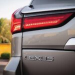 Silver Lexus LX 570 2020