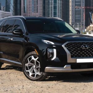7-seater Black Hyundai Palisade 2022