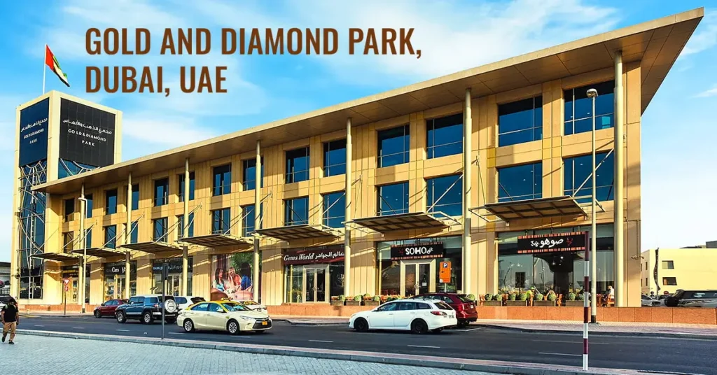 gold and diamond park dubai